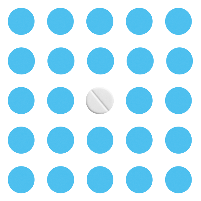 Abortion pill available through Planned Parenthood Direct on a light blue background